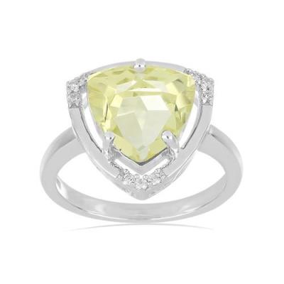 BUY BRAZILIAN AMETHYST GEMSTONE CLASSIC RING IN STERLING SILVER